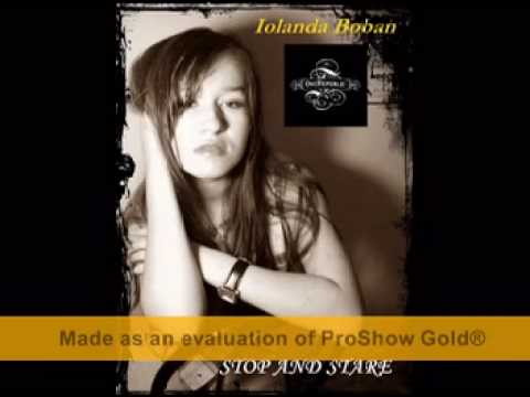 Iolanda Boban-STOP AND STARE "Cover"