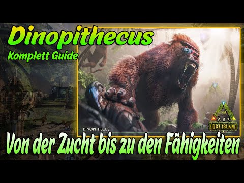 Dinopithecus Complete Guide - From Breeding to Skills | ARK Lost Island
