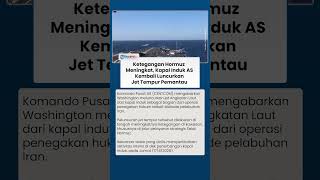 AS Luncurkan Jet Tempur dari Kapal Induk saat Operasi Blokade Pelabuhan Iran Terus Berlanjut