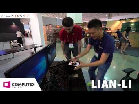 Lian Li PC Desk Chassis DK-04 - Computex 2016 with Funkykit.com