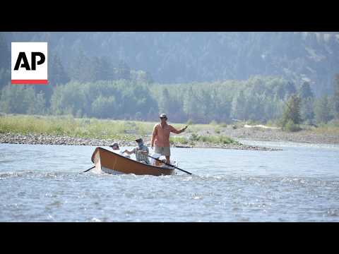 Video Thumbnail: Fishing closures are becoming routine as record heat warms rivers in the US West