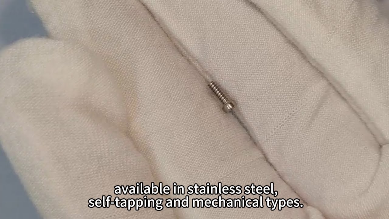 Custom Micro Precision Screws: Stainless Steel, Self-Tapping & Machine Screws