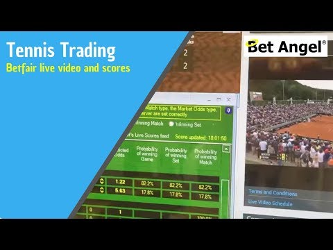 Tennis Lives scores -  Betfair live video and live scores on Bet Angel - See the difference