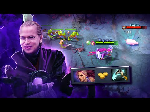 Only Topson can do this CARRY ANTI-MAGE!