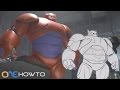 How to draw the robot from Big Hero 6 