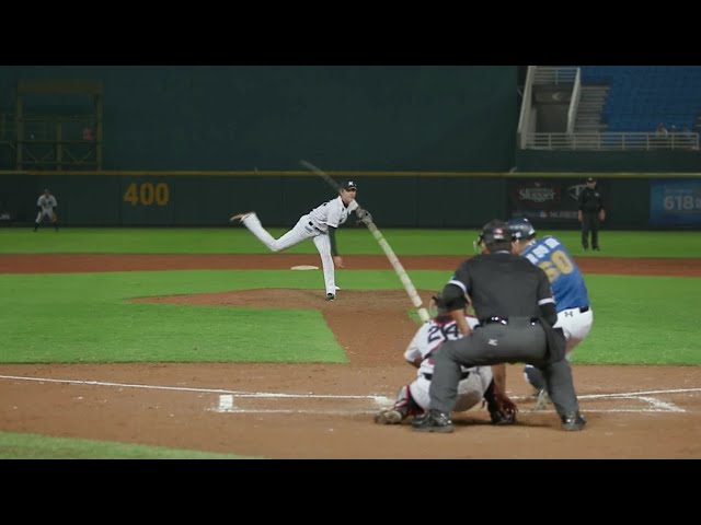 【交流試合】見よ!! 美しき変化球の軌道!! マリーンズ・二木が3回無失点の好投を披露!! 2018/11/9 M-LM