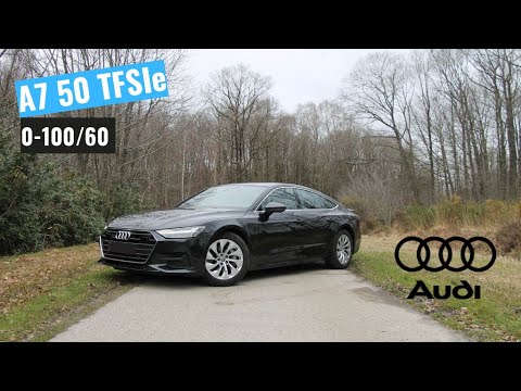 2021 AUDI A7 50TFSIe - 0-100/60 FASTER than you think !