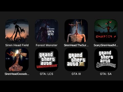 Siren Head Field, Forest Monster, Siren Head The Survival, Scary Siren Head Mod, Siren Head....