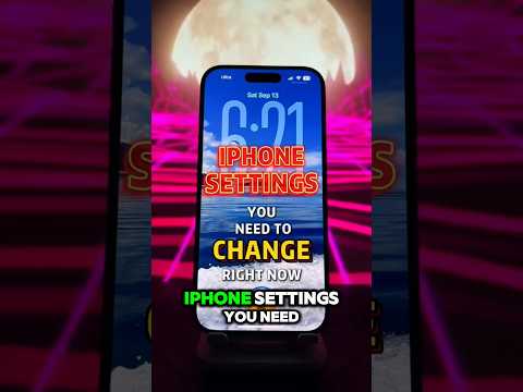 iPhone Settings You NEED to Change Right Now! (iOS 26 Hidden Tips)