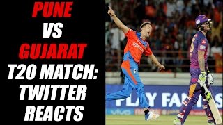 IPL 10 : Pune vs Gujarat T20 match; Twitter reacts | Oneindia News