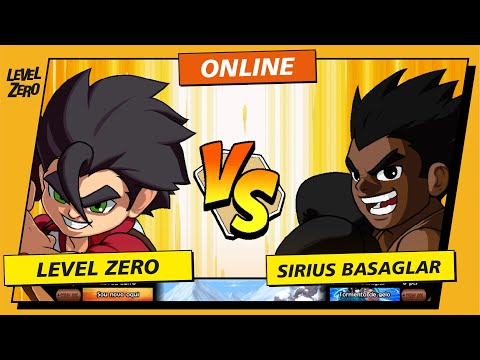 POCKET BRAVERY - LEVEL ZERO ( Rick ) VS ( Sebastian ) SIRIUS BASAGLAR - ONLINE MATCHS
