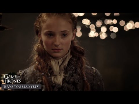 Cersei asks Sansa if she's bled yet | Game of Thrones (S01E01)