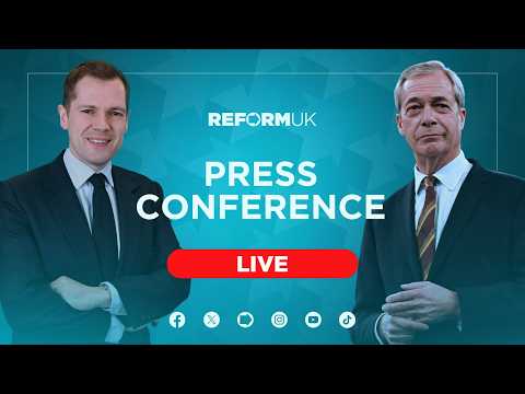 Watch Nigel Farage and Robert Jenrick speak LIVE as they expose Rachel Reeves.