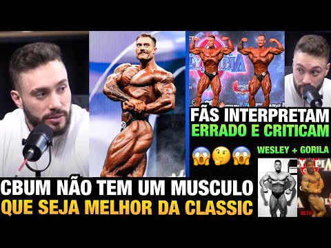 ZANCA DIZ QUE CBUM NÃO TEM UM MÚSCULO QUE SEJA O MELHOR DA CLASSIC E PÚBLICO INTERPRETA MAL