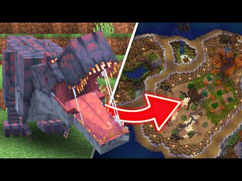 I Built a ZOO for PREHISTORIC Mobs in Minecraft