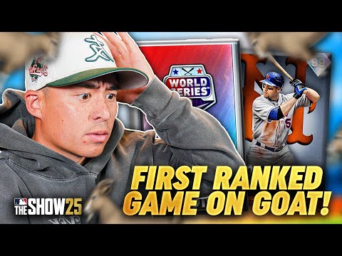 My First Ranked Game on GOAT Was Scary.