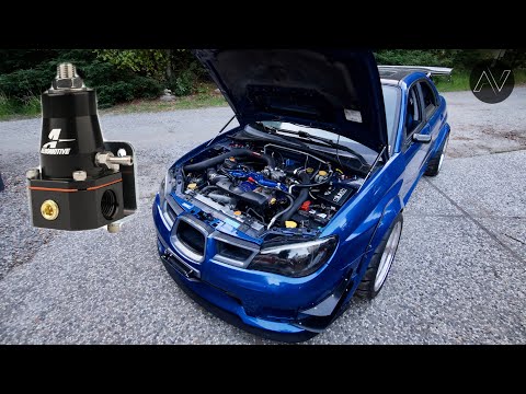MAJOR Subaru WRX UPGRADE! (Aeromotive FPR+AN Lines)