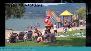 preview picture of video 'Rotary Beach on Lakeshore Drive in Kelowna BC - Presented by Perfect Fit Vacations'