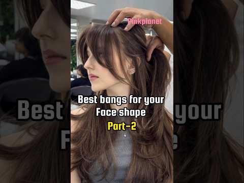 Best bangs for your face shape🌷✨🍓 #hairstyle #haircare #haircut #hair #shorts #glowup #aesthetic#fyp