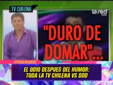 EL ODIO DESPUES DEL HUMOR: TODA LA TV CHILENA VS DDD - 03-03-14