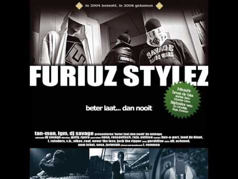 Furiuz Stylez -Streepjesjagerz # 08 'Beter laat...dan nooit' mixtape 2008