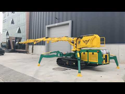 ROYALMAC HCS16+4 ZR CRAWLER SPIDER PLACING BOOM