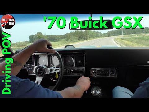 1970 Buick GSX POV Drive