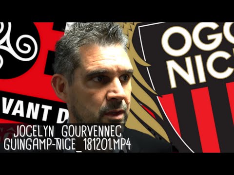 JOCELYN GOURVENNEC RÉAGIT APRÈS GUINGAMP - NICE - (0-0) / Ligue 1 - 1er décembre 2018