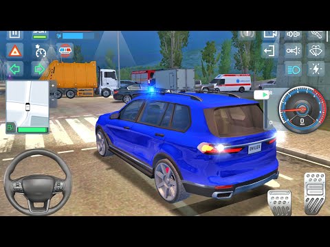 Police Job Simulator 2022 👮‍♂️🚔 BMW x7 Night Drive - Police Game Android Gameplay