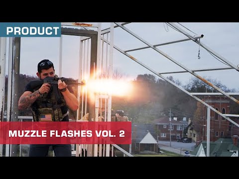 Muzzle Flashes Vol. 2 Stock Footage Is Now Available | ActionVFX