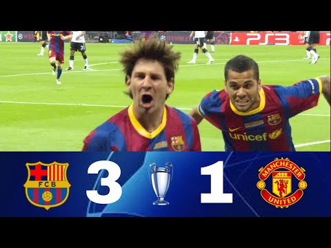  The Night Messi Ruled Wembley & embarrassed Man Utd