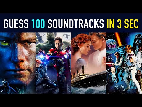 Guess the Movie Soundtrack in 3 Seconds | 100 Movie Themes Quiz