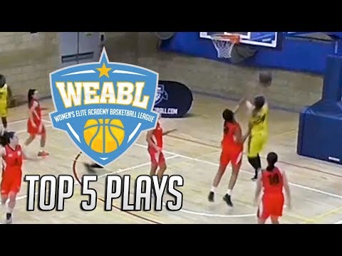 WEABL Top 5 Plays Week 8 - 2017/18 Season