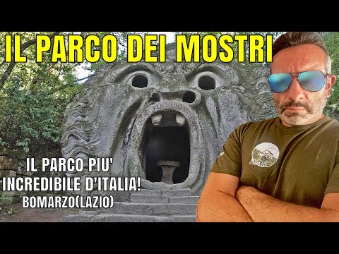 IL PARCO PIU' ASSURDO D'ITALIA! * PARCO DEI MOSTRI DI BOMARZO * URBEX - BOSCO SACRO