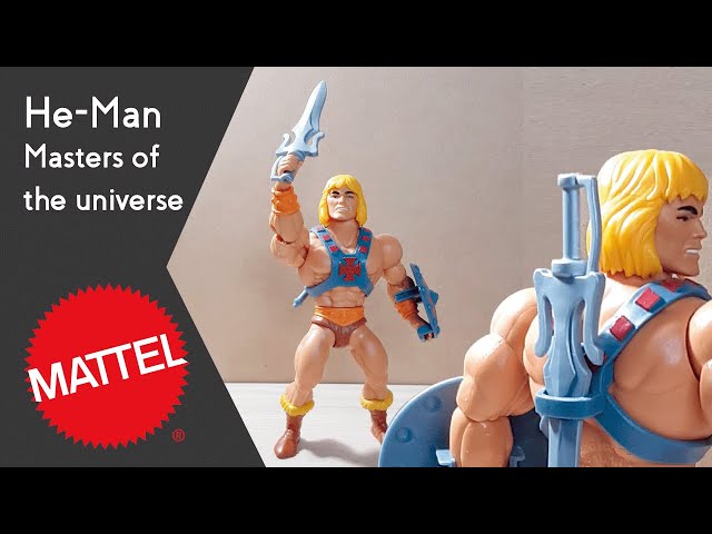 Vídeo relacionado con Masters of the Universe - Masters del Universo MOTU Origins He-Man armadura serpiente Figura de acción, juguete +6 años (Mattel HKM64)