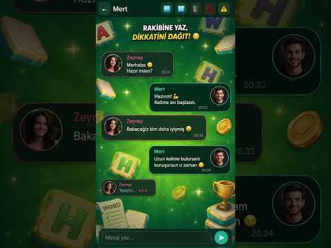 Harftaş - Online Word Puzzle video thumbnail