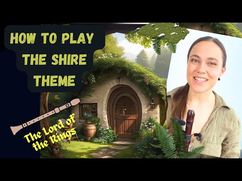 How to play THE SHIRE (Lord of The Rings) I Recorder Tutorial