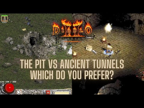 Diablo 2 Resurrected - Part 2 in our magic find efficiency series. the Pit or Ancient Tunnels?