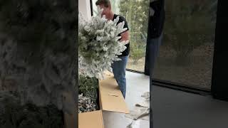 The HACK To Getting Your CHRISTMAS TREE BOX Closed! | CHRISTMAS STORAGE | DECORATE WITH ME