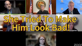 Incompetent Case Worker tells dad to commit a crime