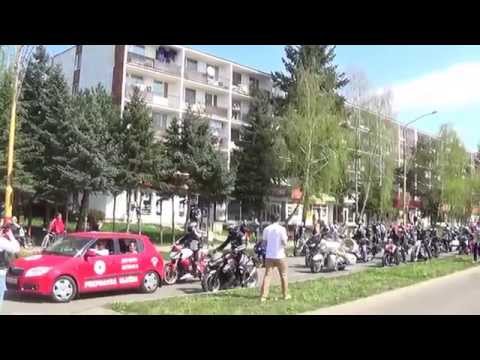 Mestom sa prehnal obrovský húf motorkárov!