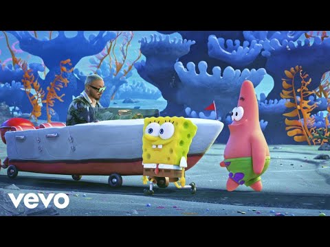 Tainy, J Balvin   Agua Music From Sponge On The Run Movie Official Video