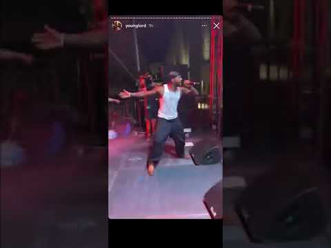 Skepta & Young Lord aka A$AP Bari  "It Aint Safe" (LIVE) IG clip