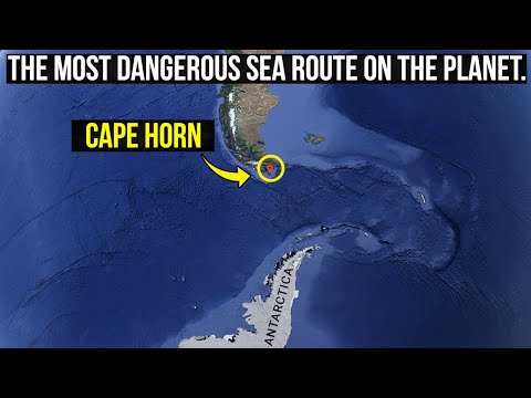 The Most Dangerous Sea Route on the Planet. Past Cape Horn through the Drake Passage!