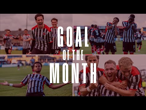 CHORLEY FC: GOAL OF THE MONTH - AUGUST 2024