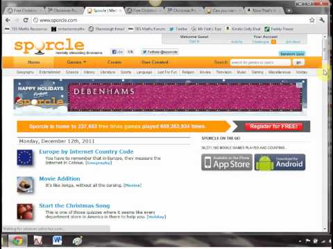 Mr Barton's Web Whizz Video 14 - Christmas Special