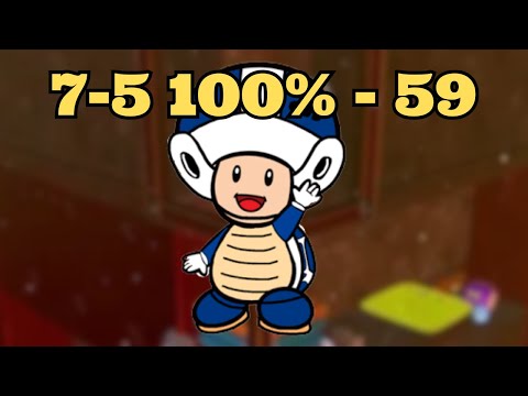 Super Mario 3D World (Switch 2) 7-5 100% Speedrun | Time: 59 (WR)