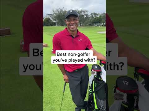 Who’s The Best Celebrity Golfer Tiger Has Ever Played Against? 👀 #shorts