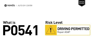 OBD p0541 significado