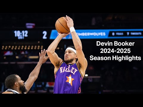 Devin Booker 2024-2025 Season Highlights and Best Plays | Phoenix Suns